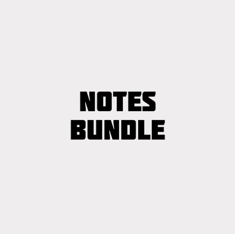 Notes Bundle